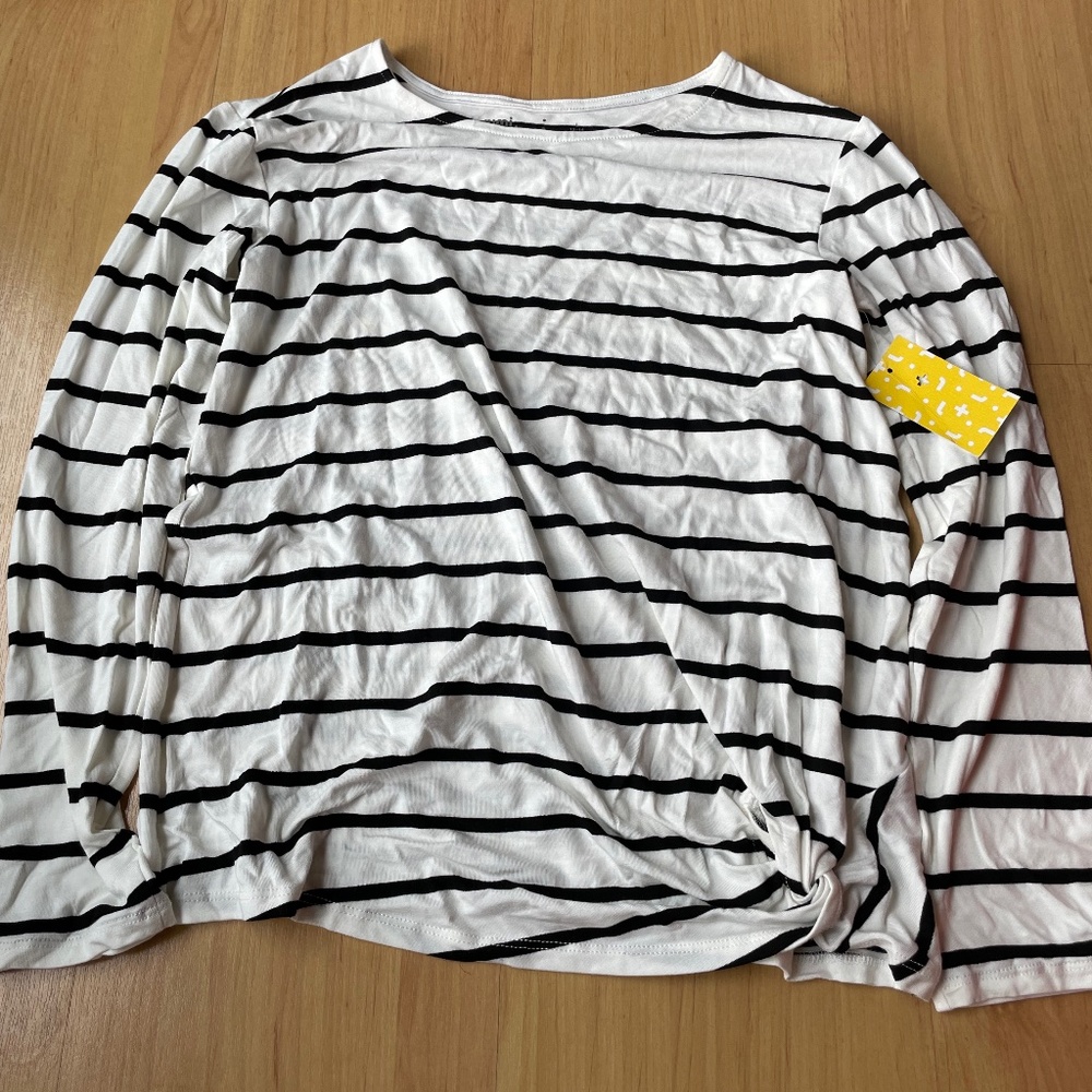 Striped Long-Sleeve T-Shirt
